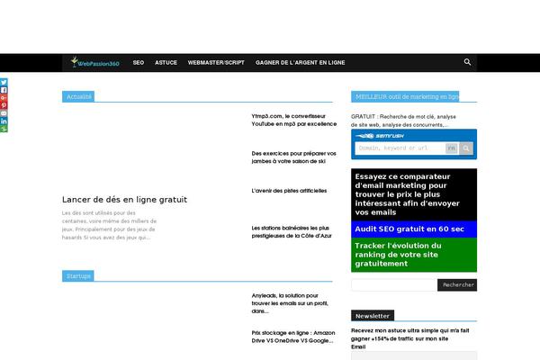 Newspaper8 theme site design template sample