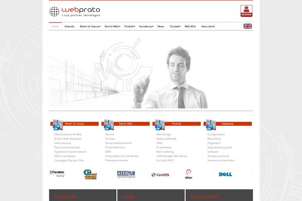 webprato.it site used Webprato