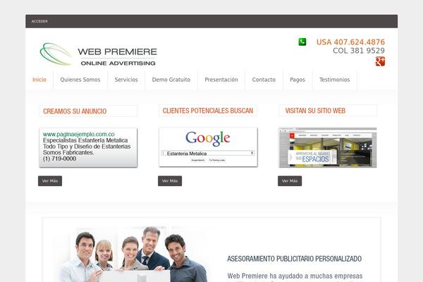 Theme1672 theme site design template sample