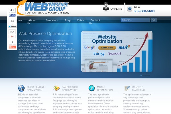 Entrepeneur theme site design template sample