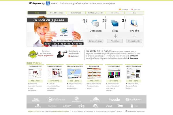 webpro123.com site used 123web