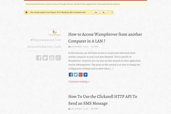 webprogrammingtips.com site used typefocus