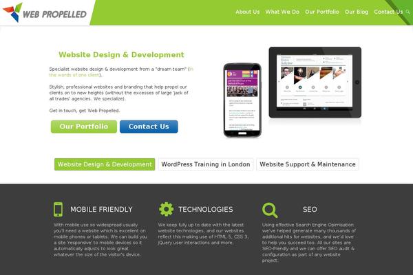 Interface Pro theme site design template sample