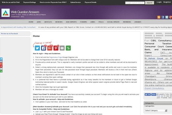Site using Optimized-social-share-buttons-by-strikable plugin