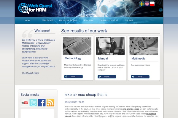 webquests.eu site used Theme1065
