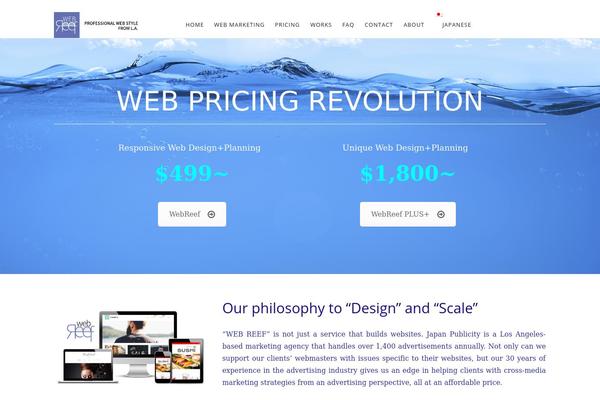 Wp_spectrum theme site design template sample