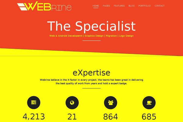 webrine.com site used Webrine