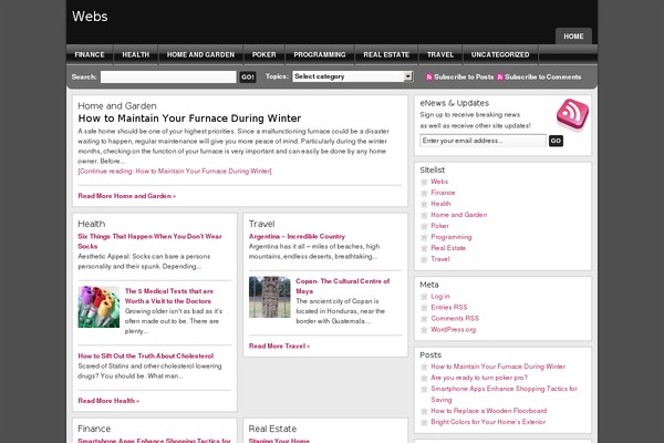 webs28.com site used Webs