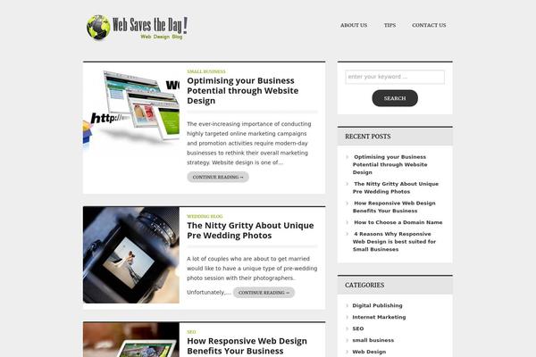 Fontana theme site design template sample