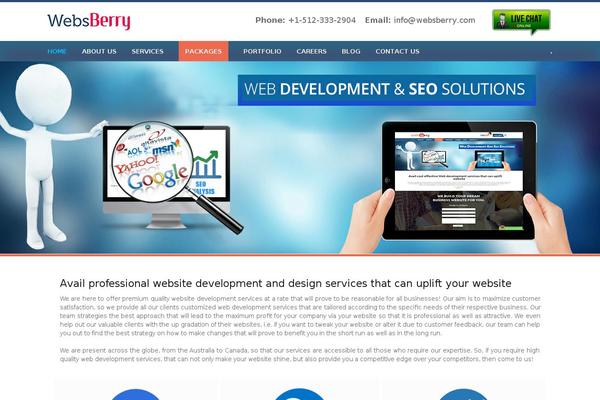 websberry.com site used Auckland