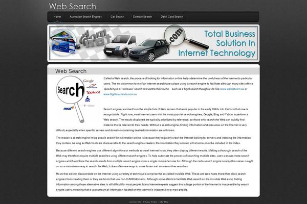 Polished theme site design template sample
