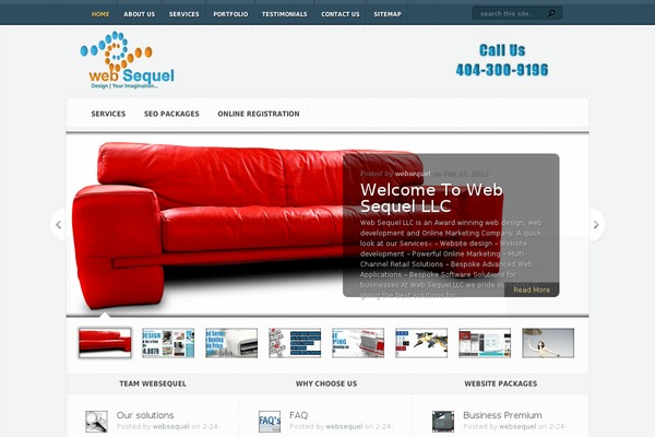 Aggregate theme site design template sample