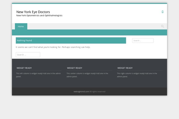 Discovery theme site design template sample