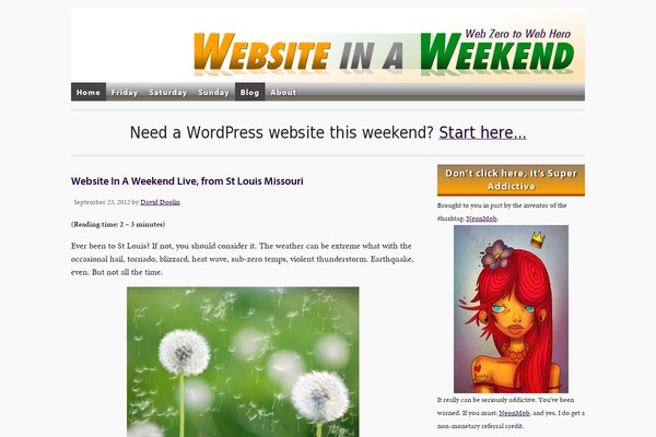 website-in-a-weekend.net site used Exposed