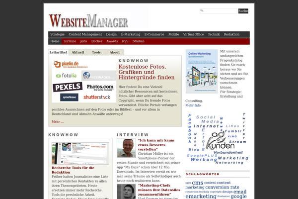 Site using Author-info-widget plugin