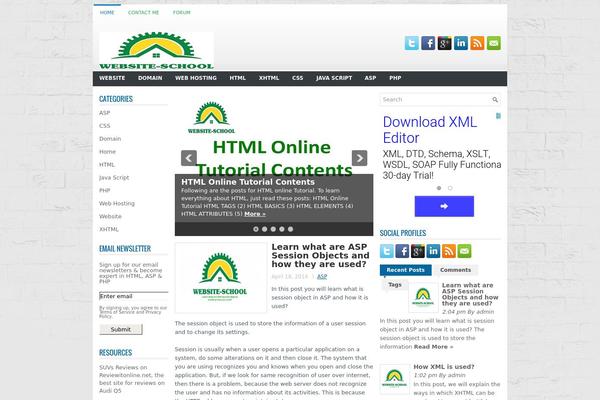 website-school.com site used Endea