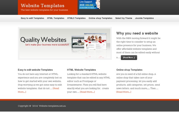Agency Theme theme site design template sample