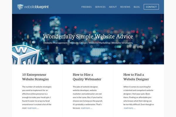 Whitespace-pro theme site design template sample