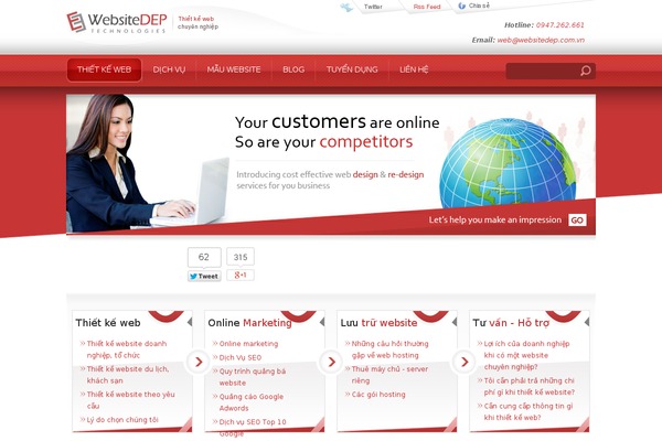 websitedep.com.vn site used Websitedep