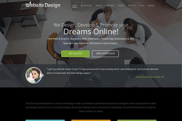 websitedesign theme websites examples