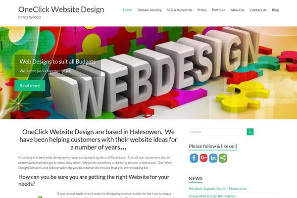 Site using Kadence-blocks plugin