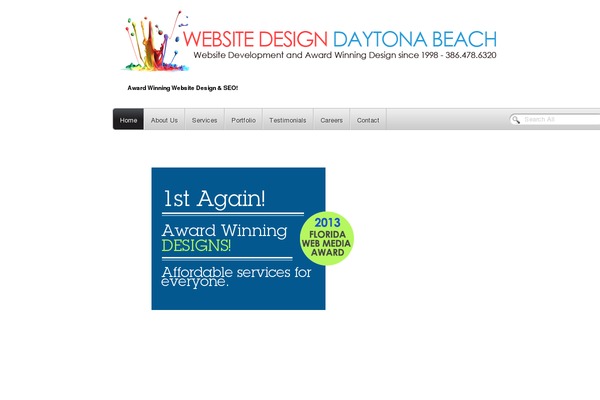 Mio theme site design template sample