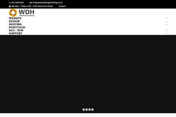 websitedesignhosting.co.nz site used Archin