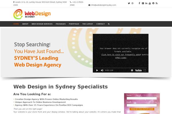 Richer theme site design template sample