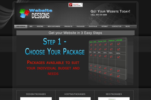 Site using FLV Embed plugin