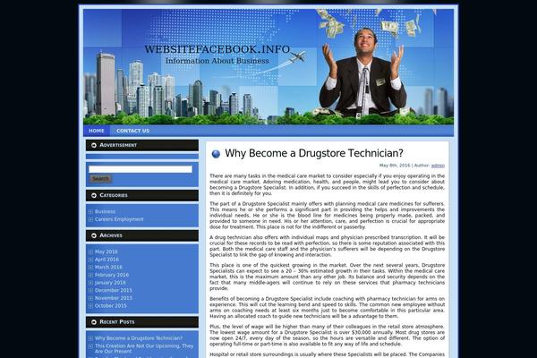 Flexsqueeze theme site design template sample