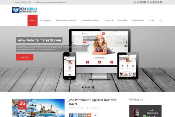 Site using Blog Manager Light plugin