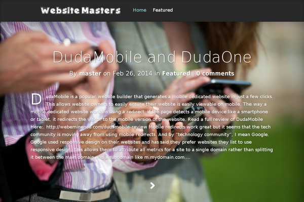 Fable theme site design template sample