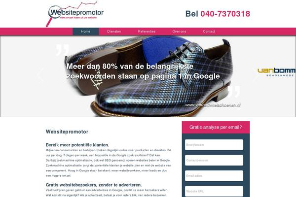Site using jQuery Colorbox plugin
