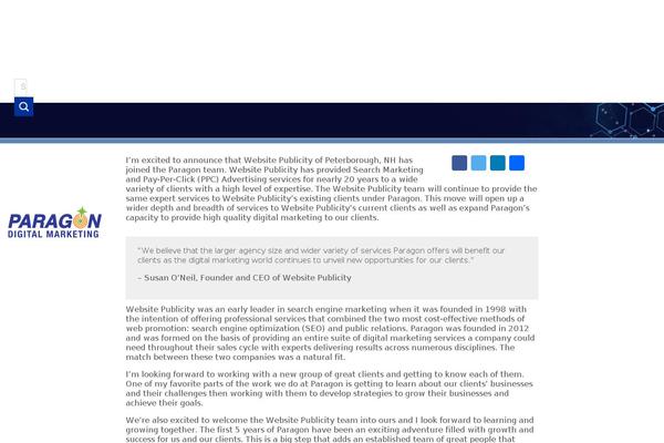 evolve theme site design template sample