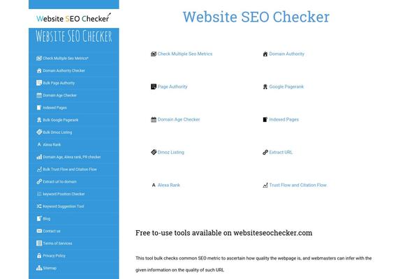 Flat theme site design template sample
