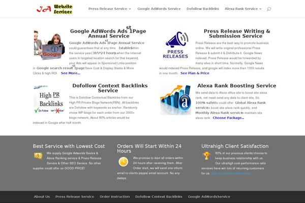 Site using EStore plugin