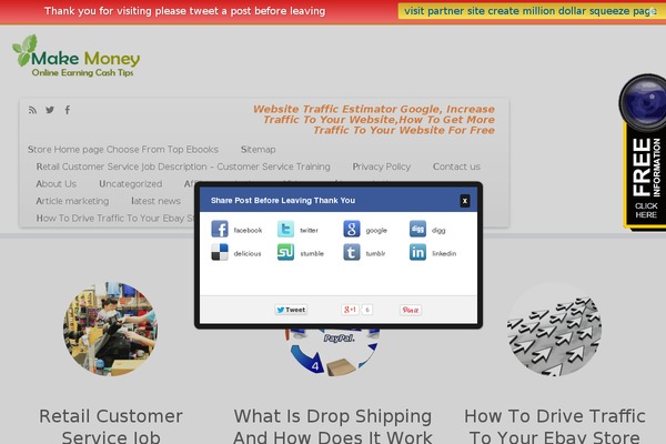 Site using GC Message Bar plugin
