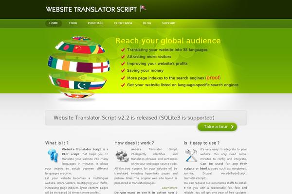 ShowTime theme site design template sample