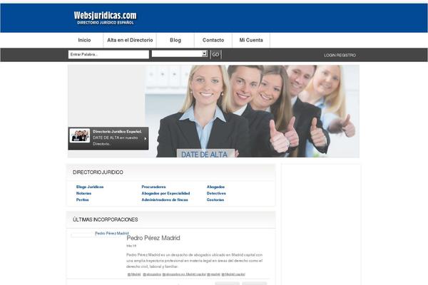 Directorypress theme site design template sample