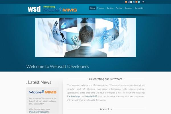 Site using Portfolio Slideshow plugin