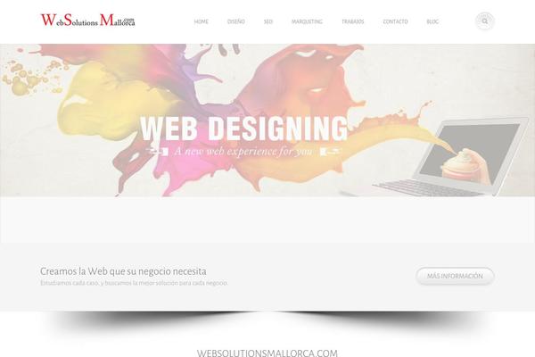 Chimera theme site design template sample