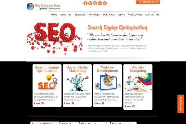 Site using Easy Social Icons plugin