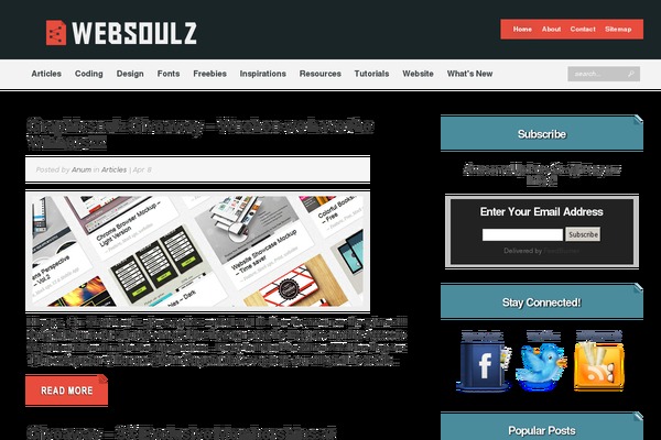 Site using Custom-socials plugin