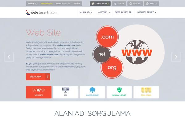 Nrghost theme site design template sample