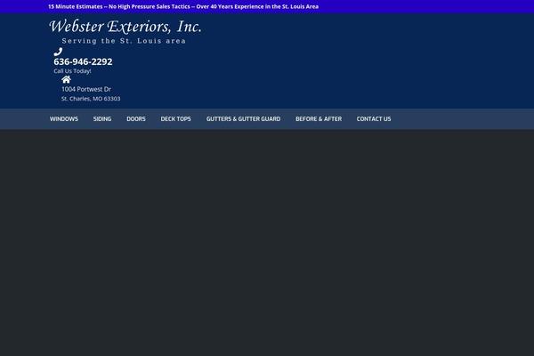 Pearl theme site design template sample