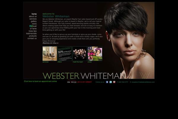 Shuffle theme site design template sample