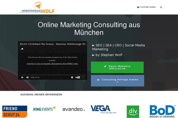 Jupiter theme site design template sample