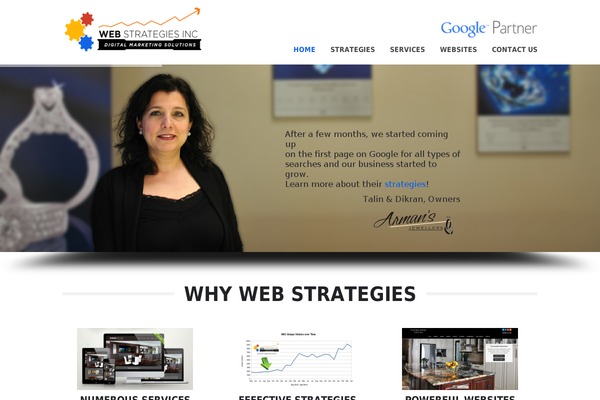 Thunder theme site design template sample