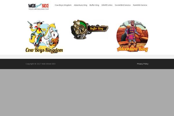 Intuition theme site design template sample