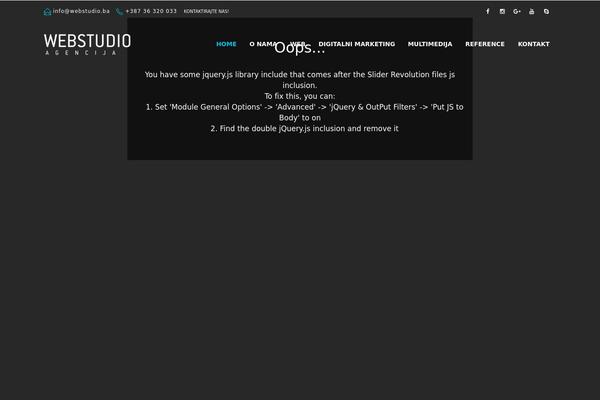 Easyweb theme site design template sample
